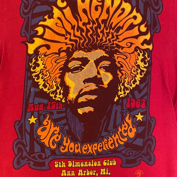 Vintage 00’s Jimi Hendrix T Shirt - Picture 3 of 7